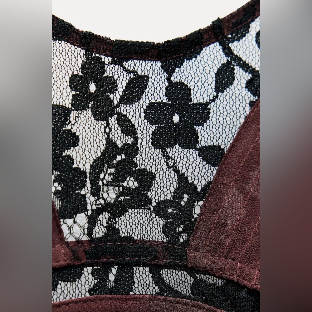 ZARA LACE DRESS - Picture 3 of 6